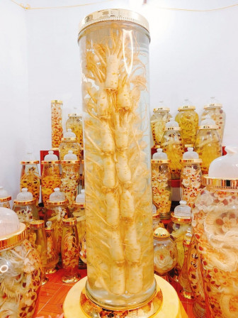 B&igrave;nh Ng&acirc;m Rượu H&agrave;n Quốc 45 l&iacute;t